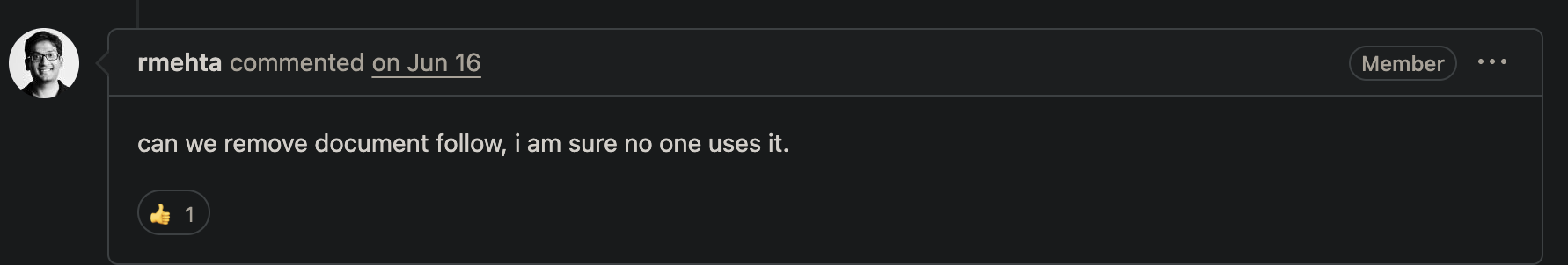 rmehta's comment under the PR